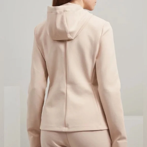 Max Mara Smart Active Label-cut Technical Jersey Jacket Size: M Spring - Picture 4 of 16